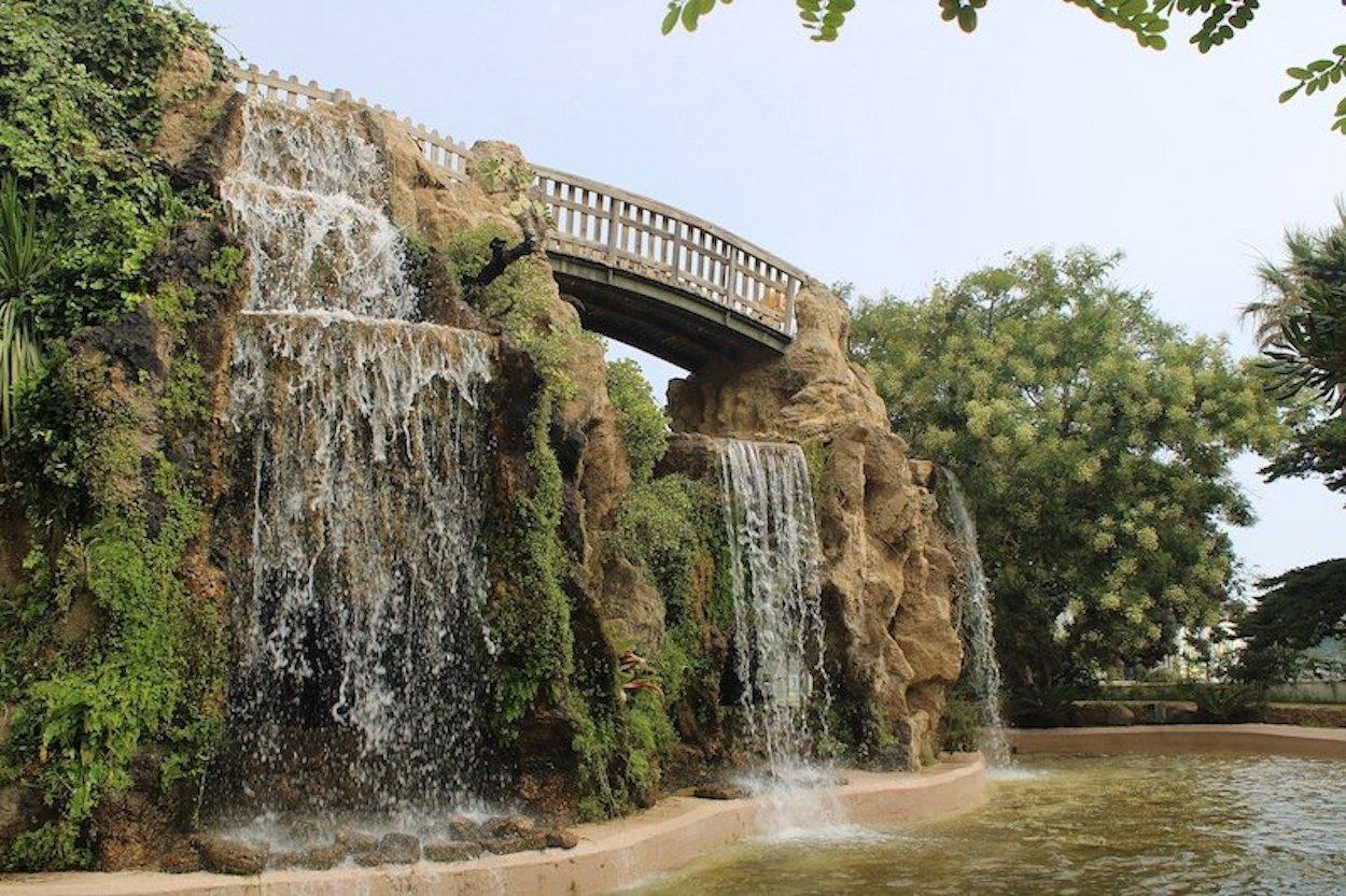 El Parque Genovés de Cádiz es uno de los espacios urbanos más sorprendentes de España
