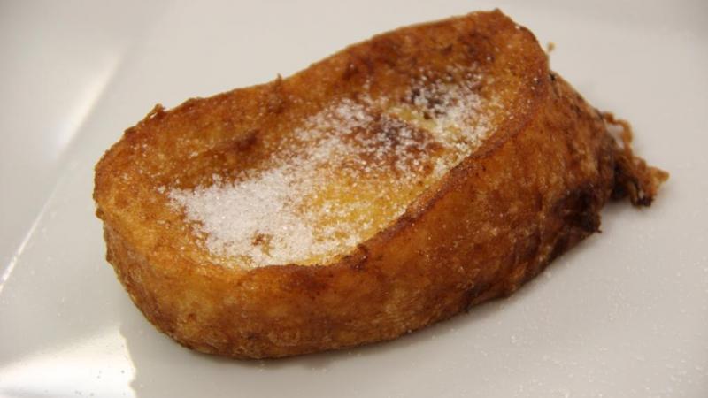 Torrija de azúcar