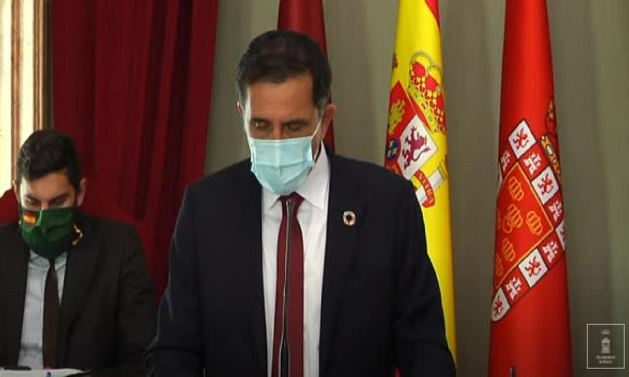 El candidato del PSOE al Ayuntamiento de Murcia