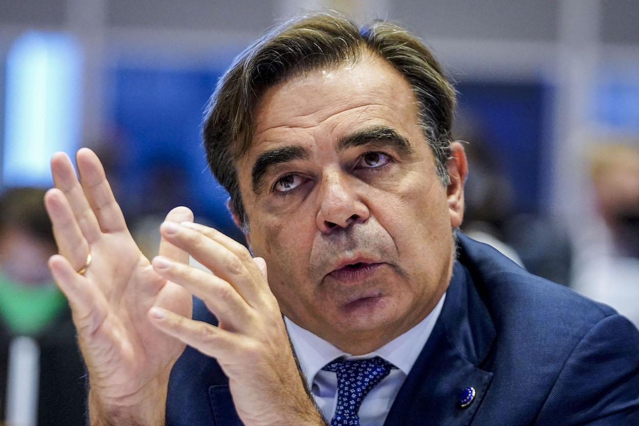 El vicepresidente de la Comisión Europea, Margaritis Schinas