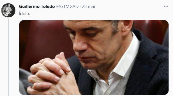 Willy Toledo sobre Toni Cantó