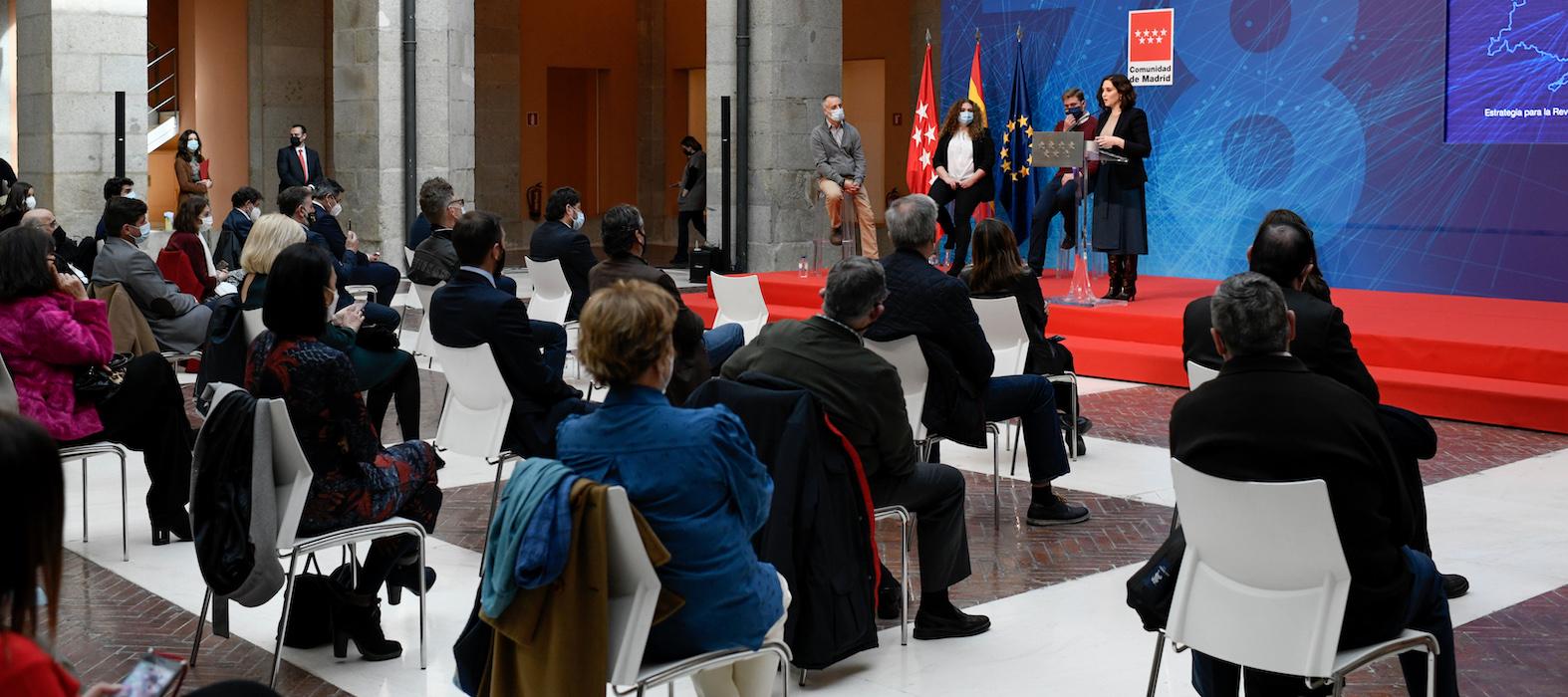 La presidenta de la Comunidad de Madrid, Isabel Díaz Ayuso. EP