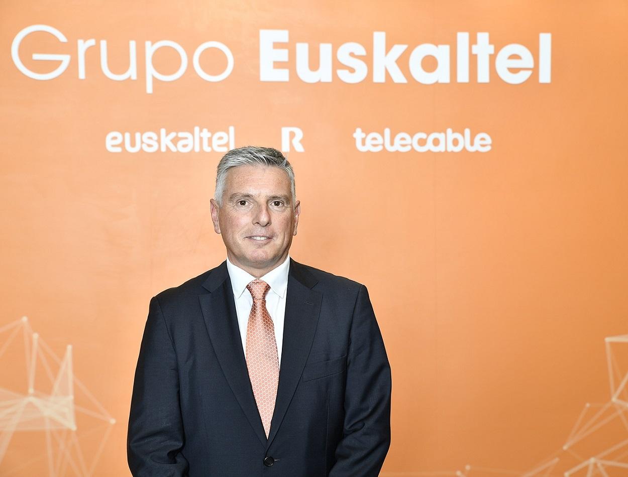 Xabier Iturbe, presidente del Grupo Euskaltel. Europa Press