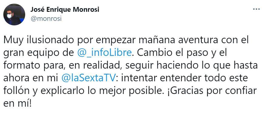 Tuit José Monrosi Tuit José Monrosi