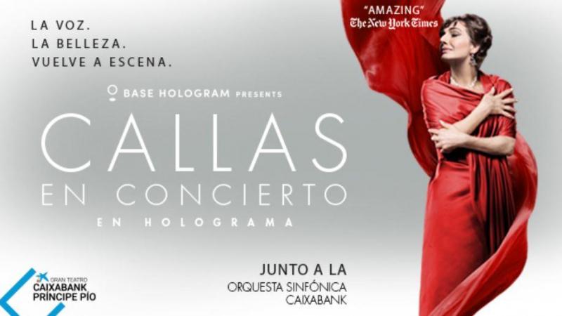 Callas, en concierto