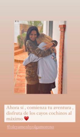 Stories de Rocío Flores dedicado a la mujer de su padre, Olga Moreno Stories de Rocío Flores dedicado a la mujer de su padre, Olga Moreno