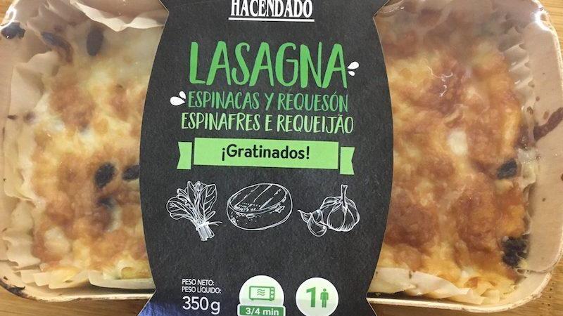 Lasaña de Mercadona Lasaña de Mercadona