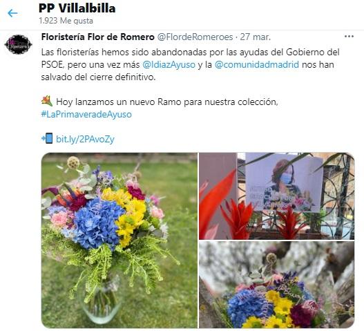 El me gusta del PP de Villalbilla