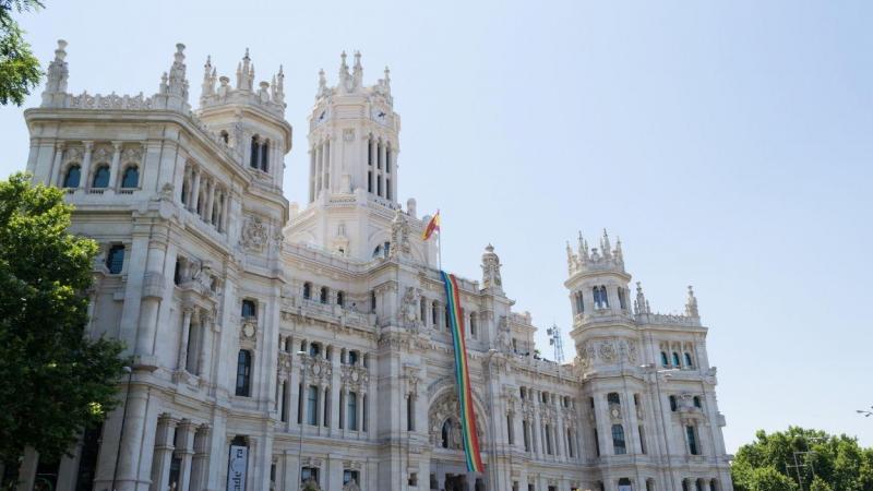 Palacio de Cibeles, Ayuntamiento de Madrid y espacio cultural CentroCentro de Madrid.