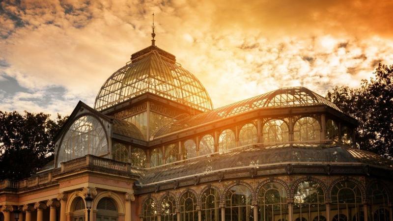 Palacio e Cristal, Madrid. 