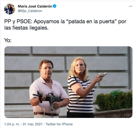 Tuit diputada Cs Tuit diputada Cs
