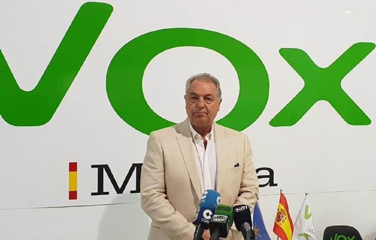 El ex líder de Vox en Melilla, Jesús Delgado Aboy. Fuente: Vox.