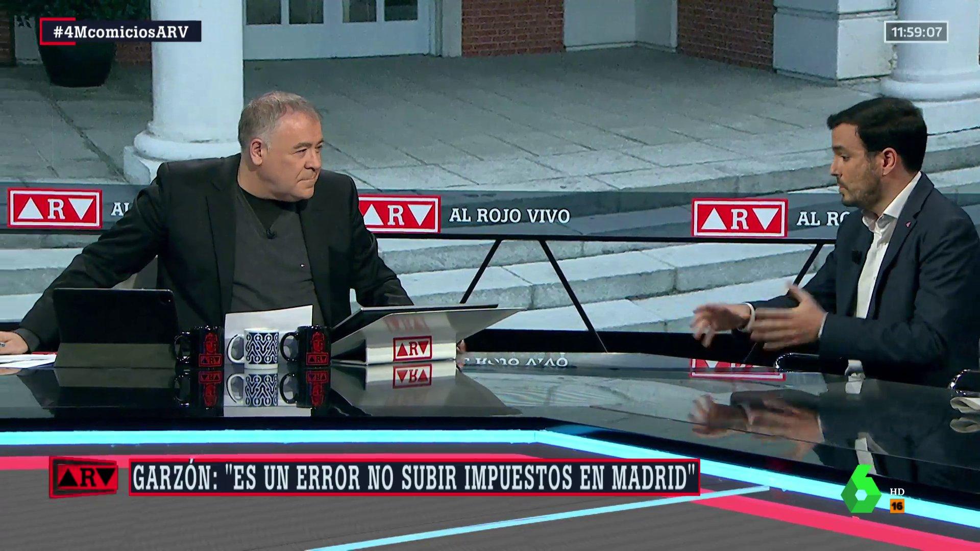 Antonio García Ferreras entrevista a Alberto Garzón