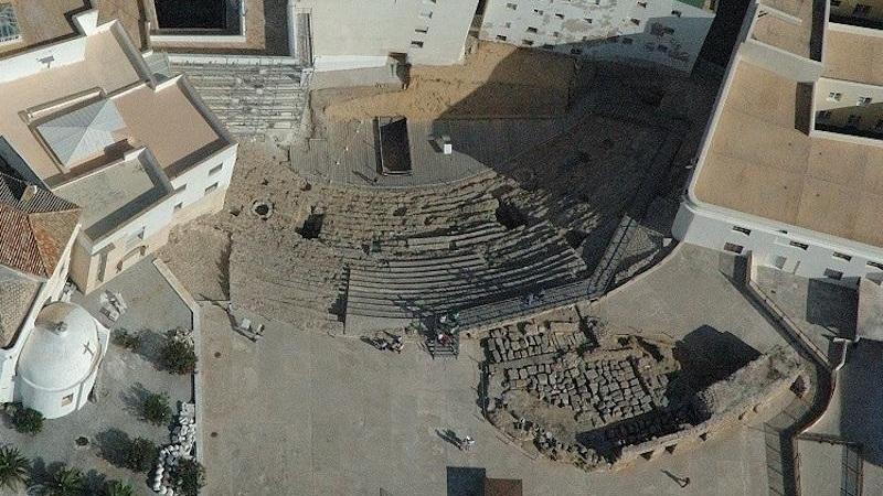 Teatro romano de Cádiz. Europa Press