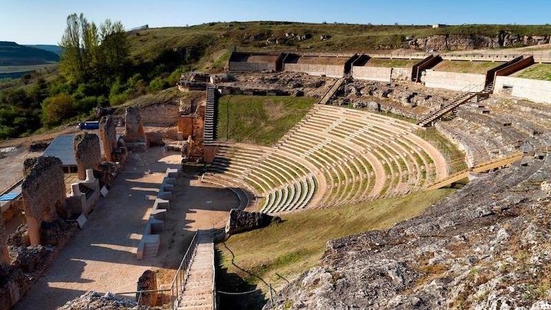 Teatro romano en Burgos. Europa Press