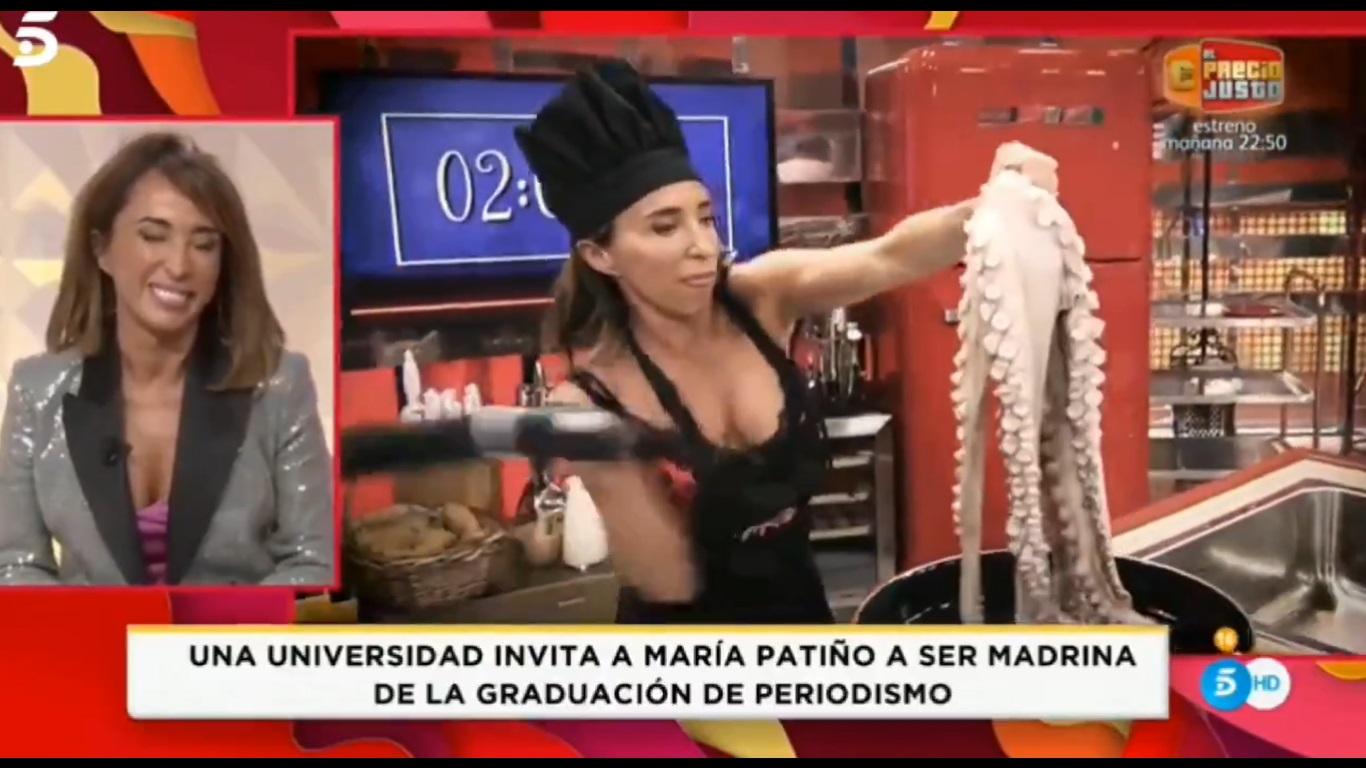 María Patiño reacciona al anuncio