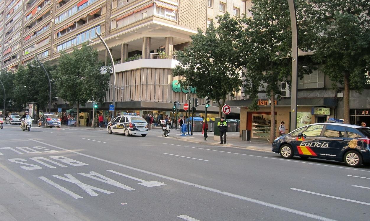 Coche Policía Nacional en Murcia. EP archivo