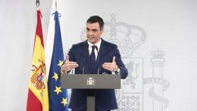 Pedro Sánchez tras una reunión del Consejo de Ministros. Europa Press