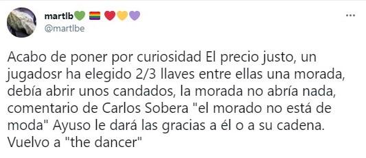 Las redes aluden al sonado comentario de Carlos Sobera sobre Podemos 2