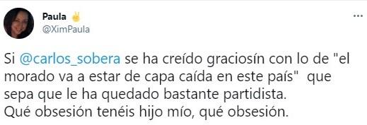 Las redes aluden al sonado comentario de Carlos Sobera sobre Podemos 3