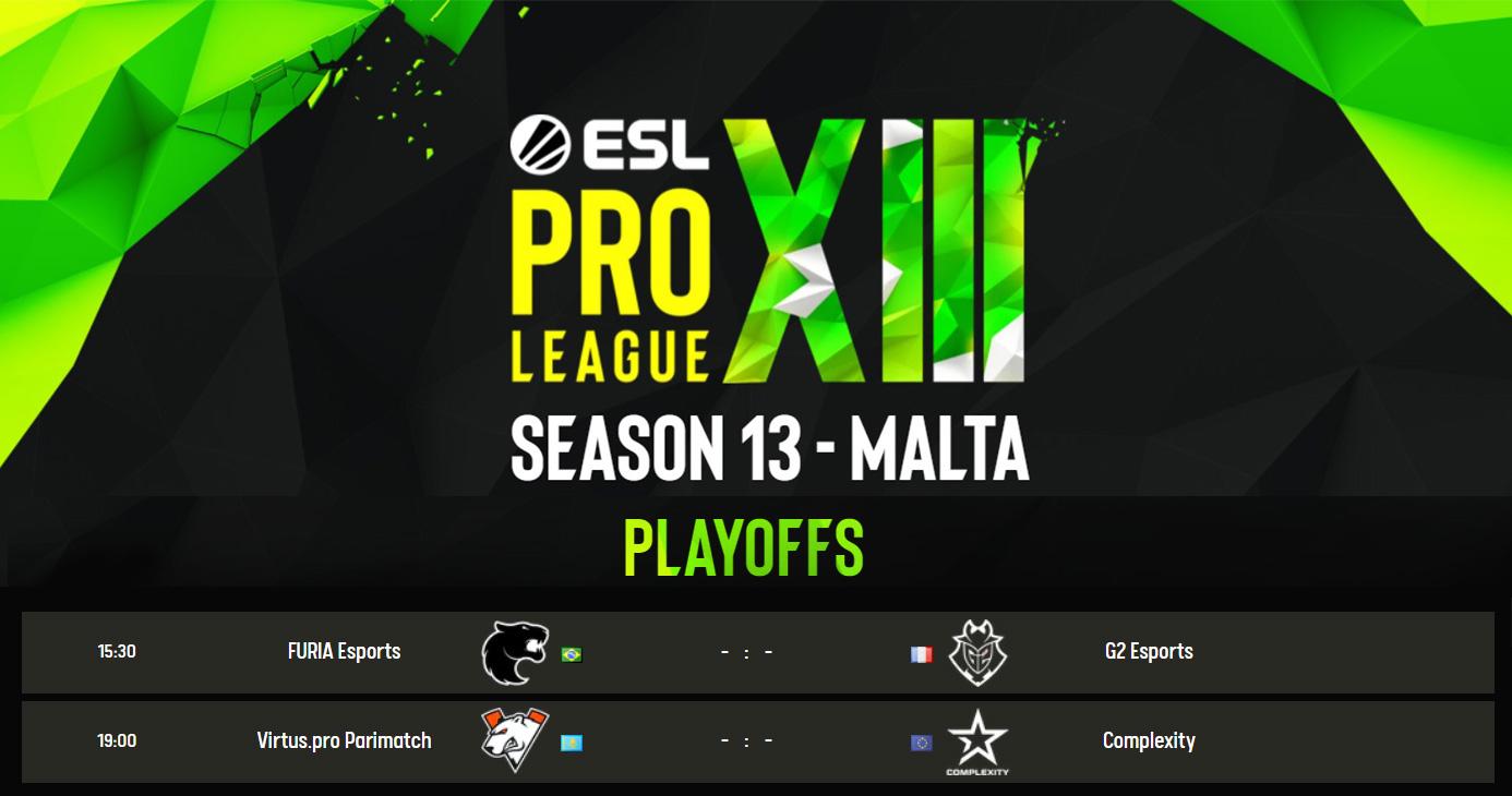 Partidos semifinales ESL Pro League XIII