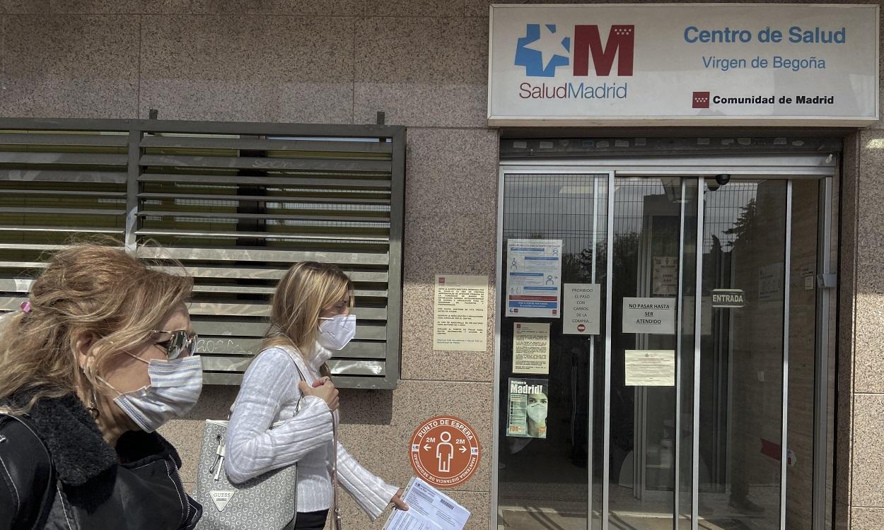 Una de las zonas básicas de salud confinadas en Madrid. EP