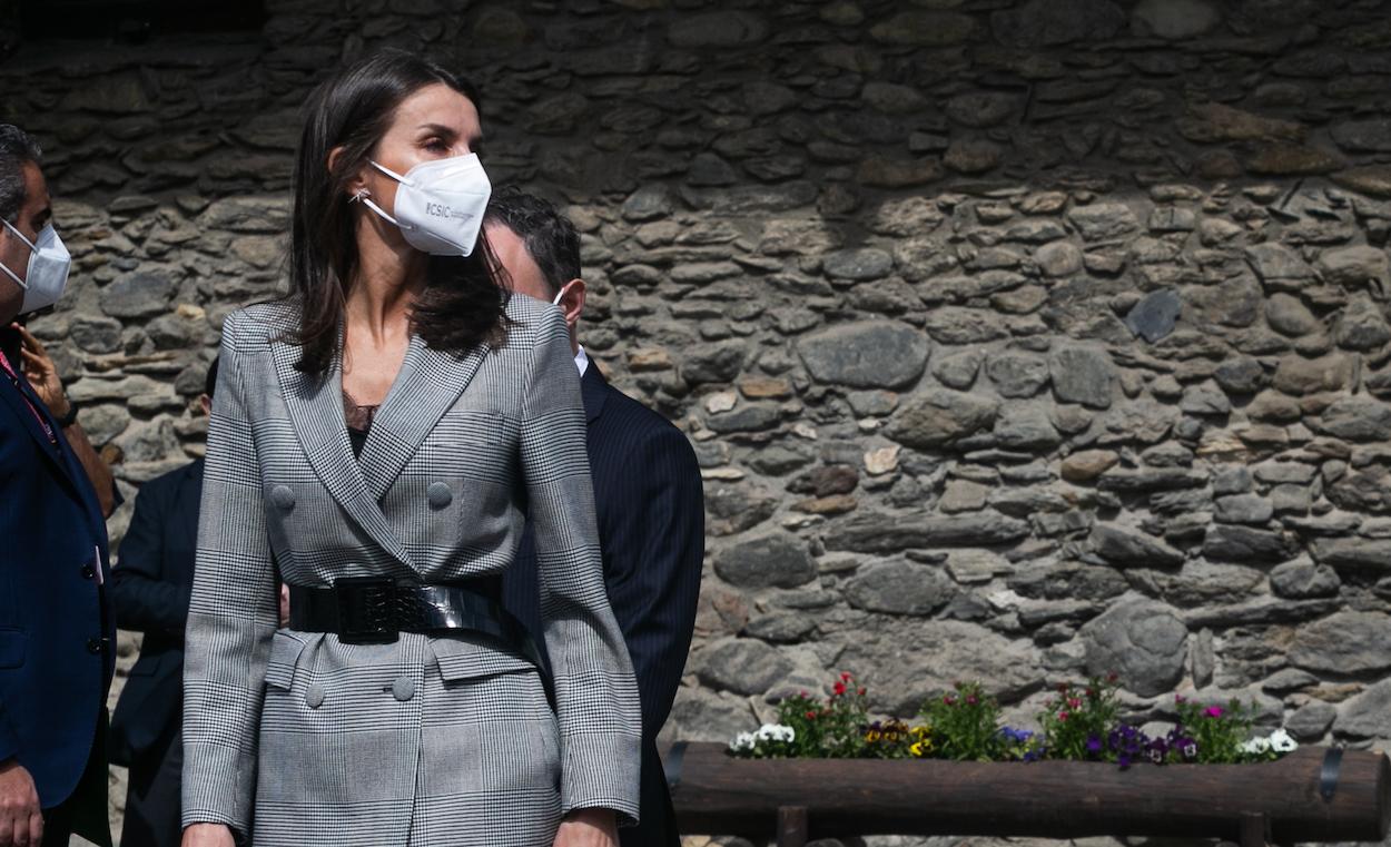 Letizia asiste en el Congreso a un acto feminista. Europa Press