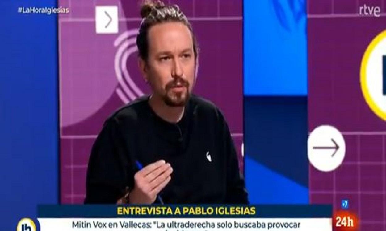 Pablo Iglesias en 'La Hora de la 1'