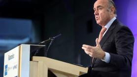 El vicepresidente del BCE y ex ministro de Economía, Luis de Guindos. Europa Press