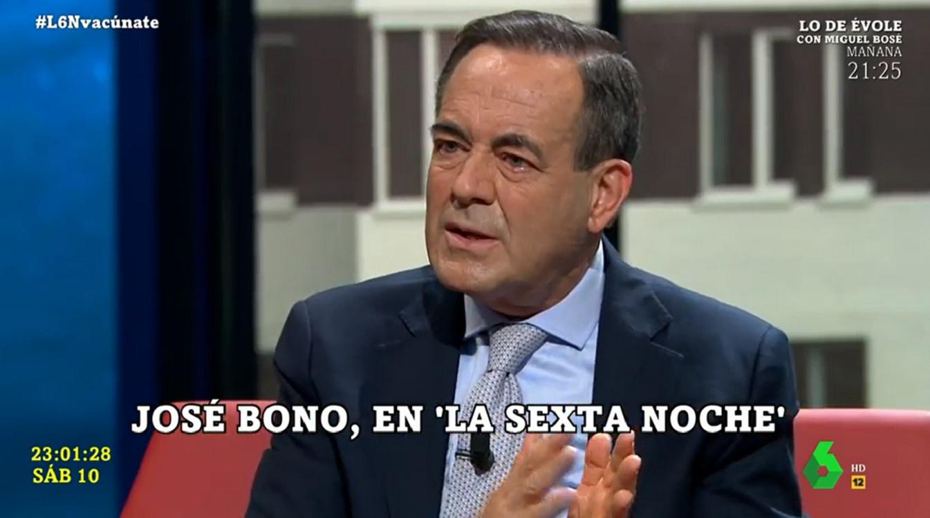 José Bono en 'laSexta Noche'. Fuente: laSexta.