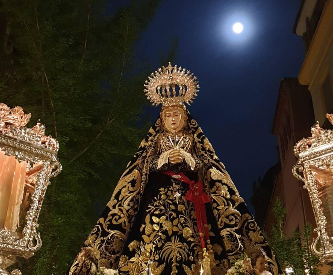 La Virgen de la Soledad. CADENA SER/RAFAEL TROYANO