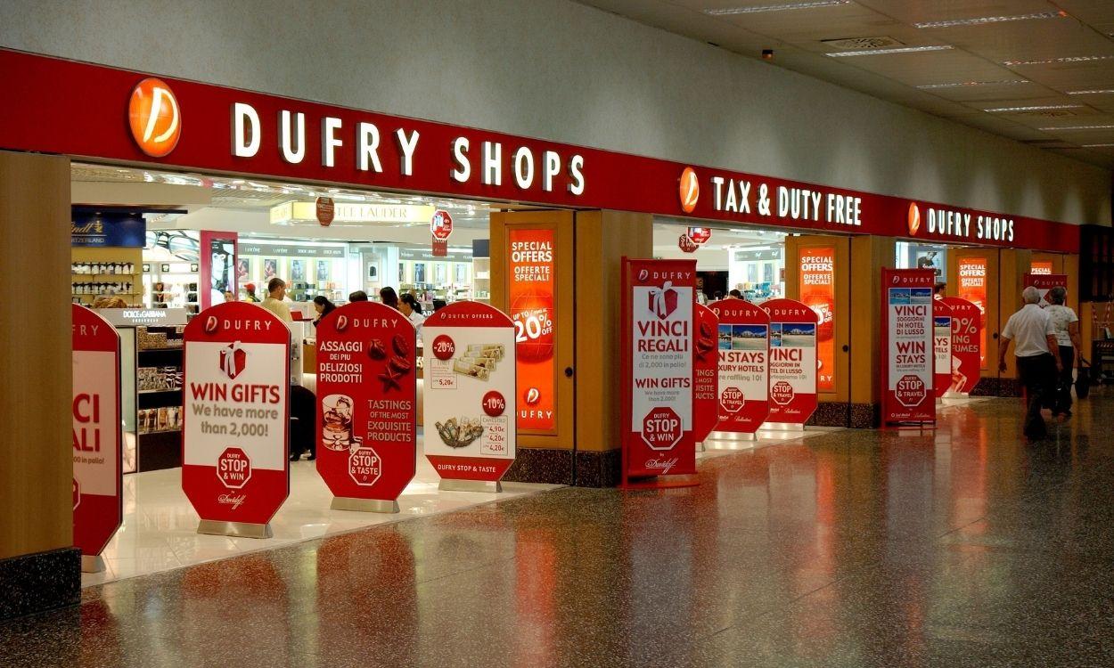 Tienda de Dufry en un aeropuerto. Europa Press Archivo. 