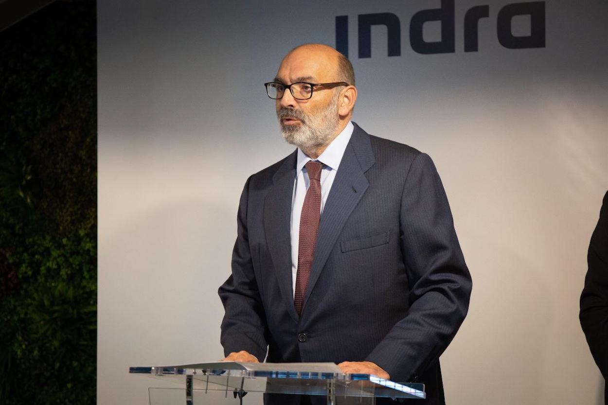 Fernando Abril Martorell, presidente de Indra. Europa Press
