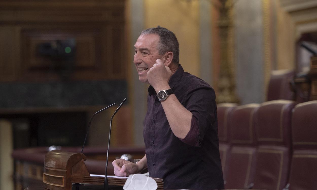 El diputado de Compromís en el Congreso, Joan Baldoví. EP