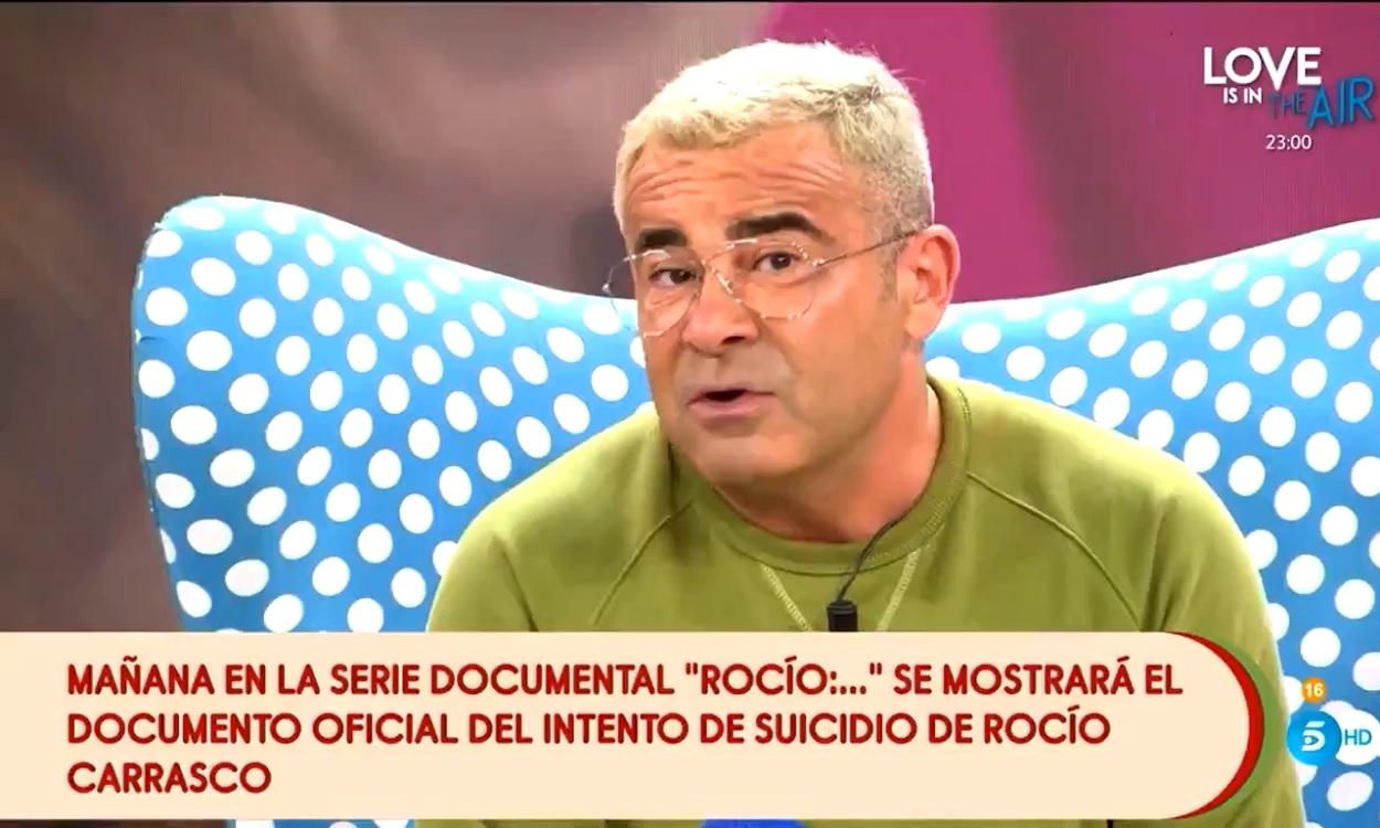 Jorge Javier Vázquez en 'Sálvame'. Mediaset