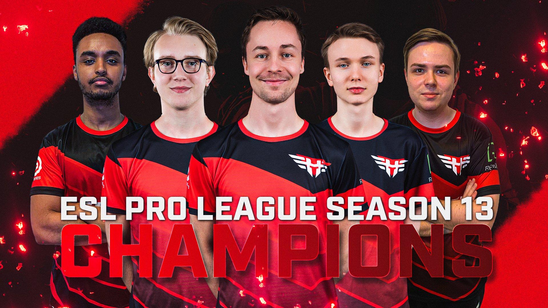 Heroic campeones de la ESL Pro League por 3:2 ante Gambit