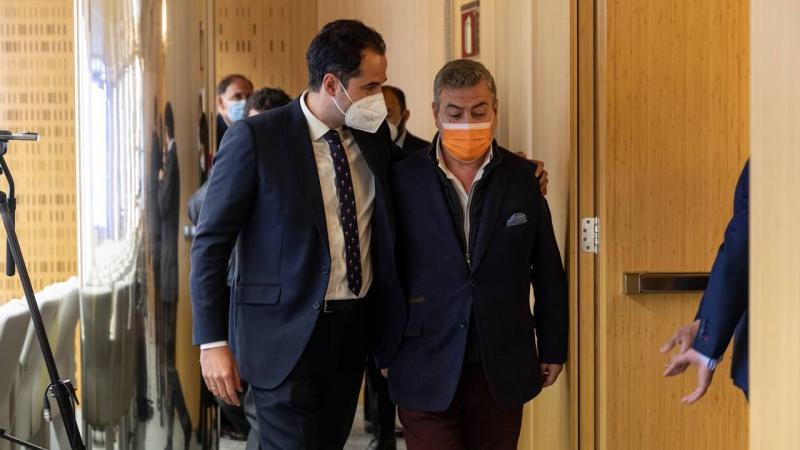 Ignacio Aguado junto a Luis Pacheco en un acto de la campaña de Edmundo Bal. Ciudadanos Ignacio Aguado junto a Luis Pacheco en un acto de la campaña de Edmundo Bal. Ciudadanos