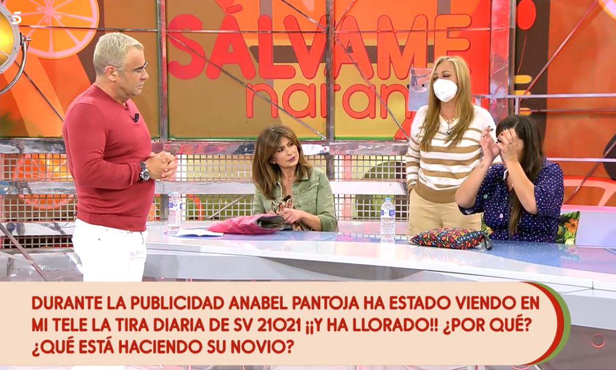 La emoción de Anabel Pantoja tras ver a su novio en Supervivientes. Mediaset