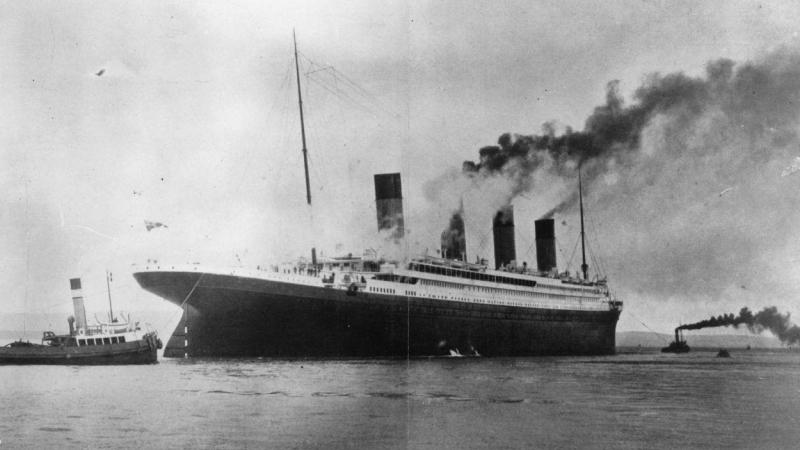 El Titanic en una imagen de archivo