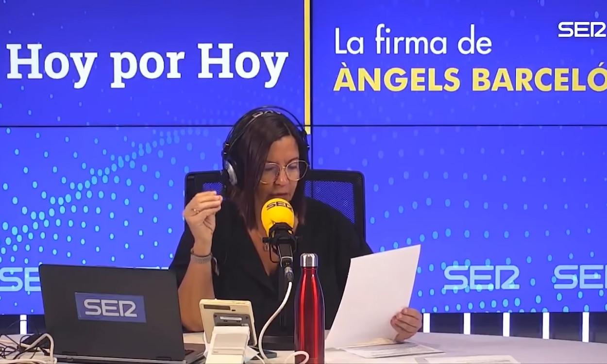 Àngels Barceló en 'Hoy por Hoy'. Cadena SER