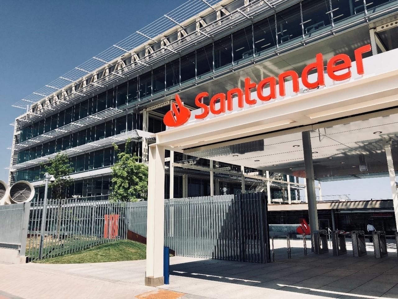 Sede del Banco Santander. Europa Press