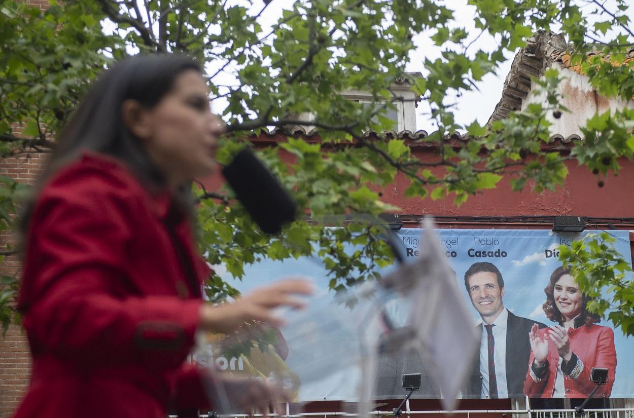 La candidata de Vox a la Presidencia de la Comunidad de Madrid, Rocío Monasterio. Alberto Ortega. Europa Press