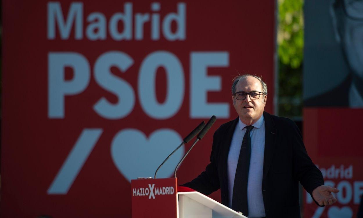 El candidato del PSOE a la Presidencia de la Comunidad de Madrid, Ángel Gabilondo