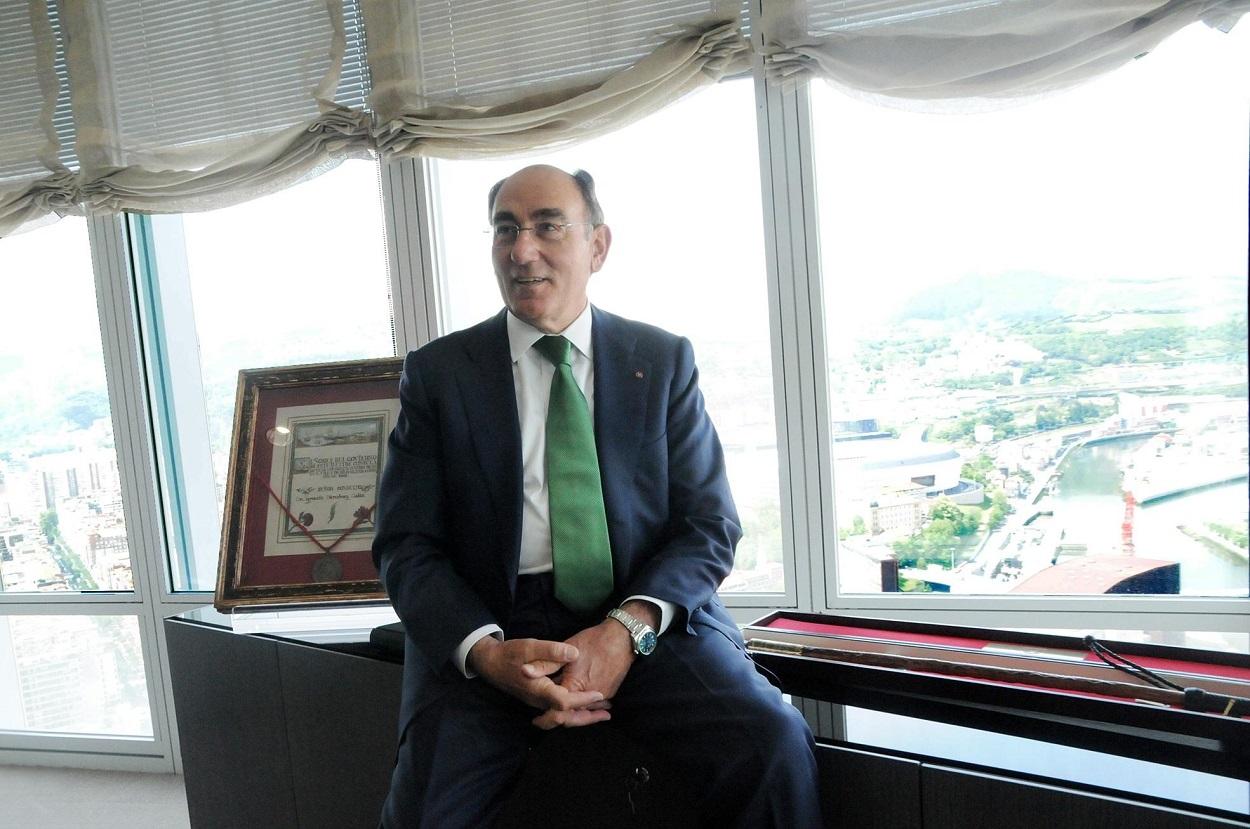 El presidente de Iberdrola, Ignacio Sánchez Galán. Europa Press