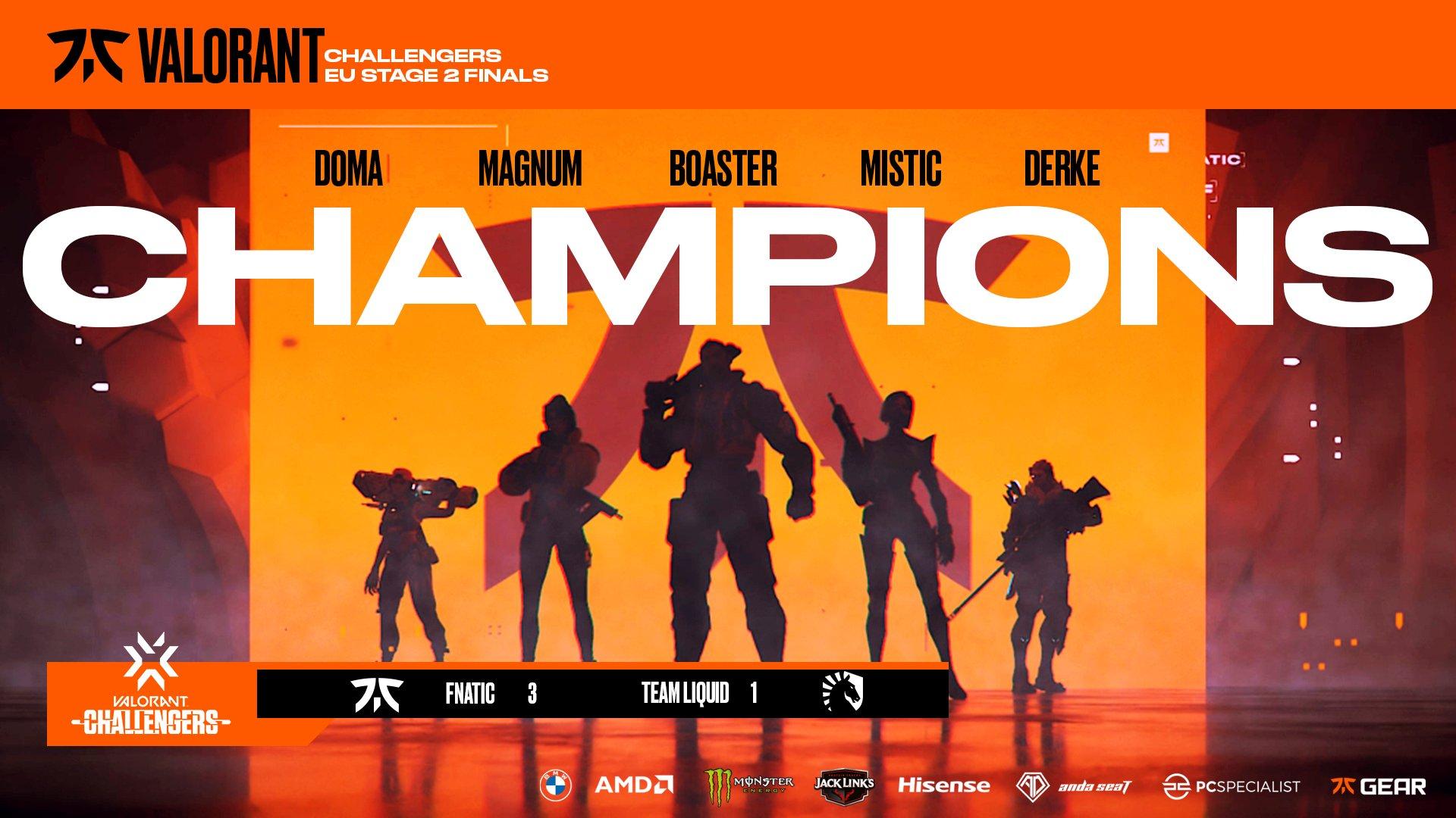 Fnatic I Champions VCT Stage 2