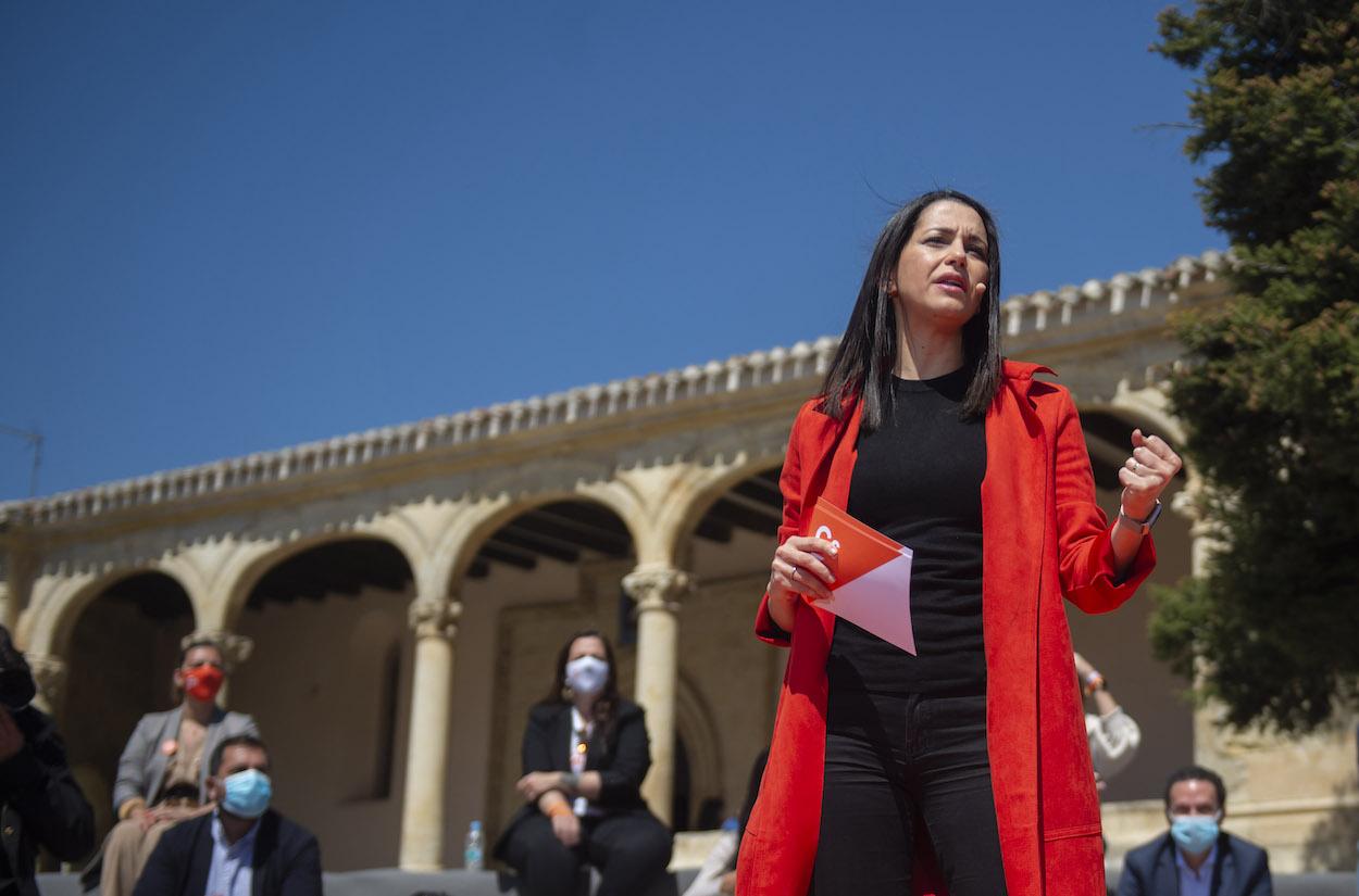 La presidenta de Ciudadanos (Cs), Inés Arrimadas