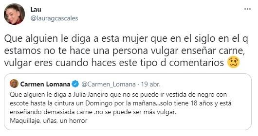 criticas a carmen lomana 2 criticas a carmen lomana 2