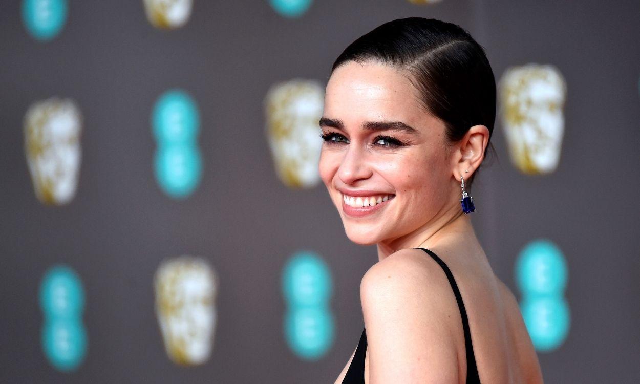 La actriz Emilia Clarke, en el photocall de la 73º Edición de la British Academy Film Awards. Europa Press. 