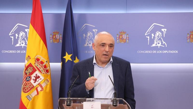 El secretario general del Grupo Socialista en el Congreso de los Diputados, Rafael Simancas. EP