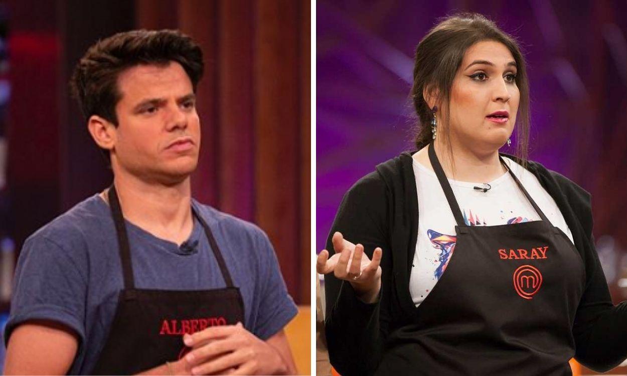 Alberto y Saray en 'Masterchef'